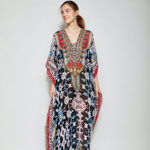 NWT Bohemian Maxi Dress/Silk Kaftan